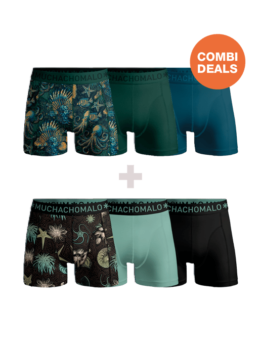 Muchachomalo Boxer Hombre - 3+3 Piezas - Calzoncillos Hombre - Image 1