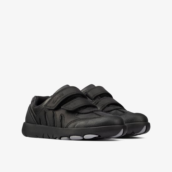 Rex Stride K Black Leather Zapatos - Image 4