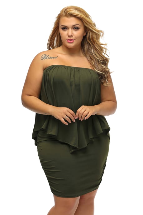 Vestido Extragrande con Hombros Descubiertos - Image 6