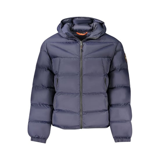 Chaqueta acolchada con capucha y cremallera - Image 1