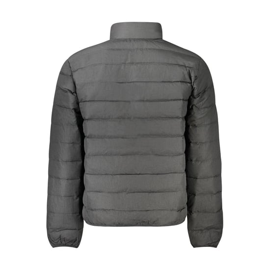 Chaqueta Puffer Cuello Alto Gris - Image 2