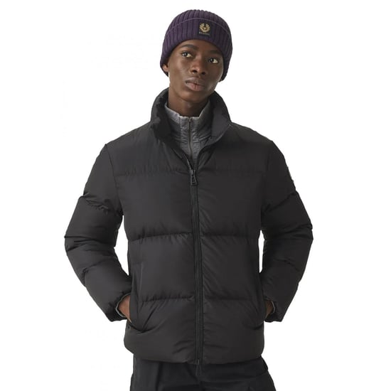 Chaqueta De Plumón Negra Belstaff Grid Paxton - Image 3