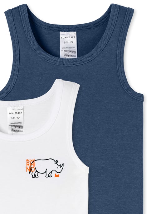 Schiesser Muchachos Camiseta Fine Rib - Image 3