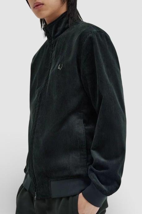 Chaqueta de Pana Brentham de Fred Perry en Verde Noche - Image 4