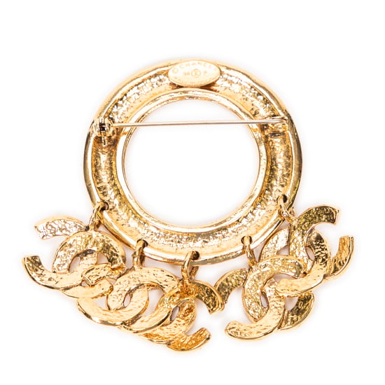 Chanel CC Brooch en Oro Acero inoxidable sin níquel - Image 2