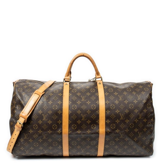 Louis Vuitton Keepall Bandouliere 60 en Brown Lienzo recubierto - Image 1