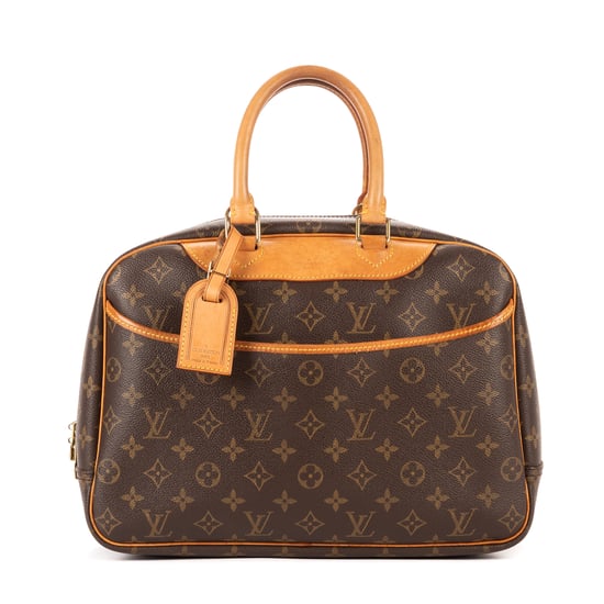 Louis Vuitton Deauville en Brown Lienzo recubierto - Image 1