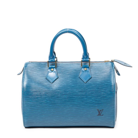 Louis Vuitton Speedy 25 en Blue Cuero de ternero - Image 1