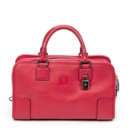 Loewe Amazona 28 en Rosa frambuesa Cuero de ternero - Image 1