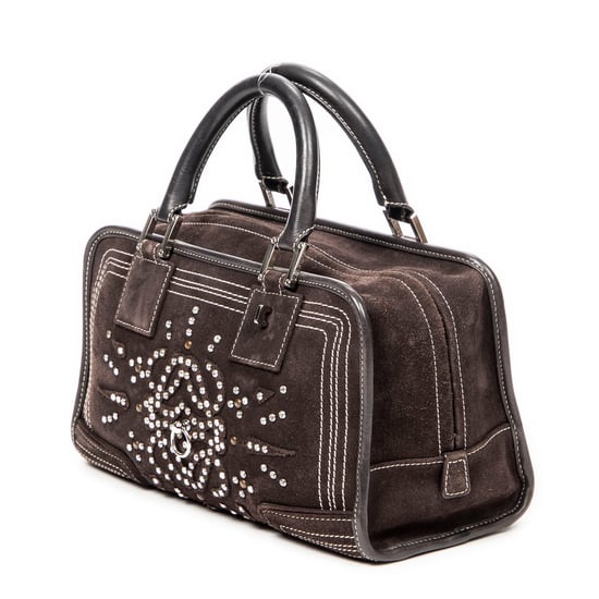 Loewe Rhinestone Amazona 28 en Marrón oscuro Cuero de ternero - Image 2