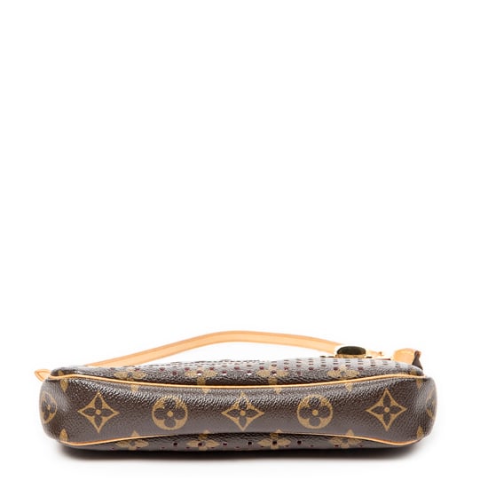 Louis Vuitton Pochette Accessoires en Marrón/Rosa Lienzo recubierto - Image 6