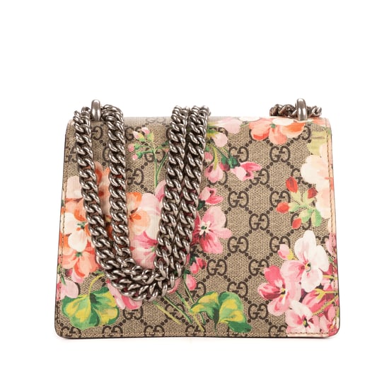 Gucci Blooms Dionysus Mini en Beige/Borgoña Lienzo recubierto - Image 4