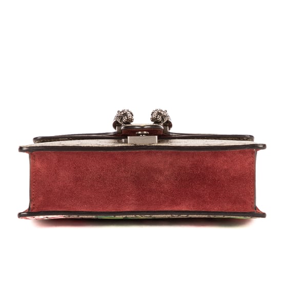 Gucci Blooms Dionysus Mini en Beige/Borgoña Lienzo recubierto - Image 6