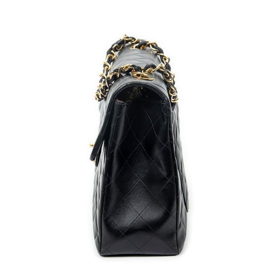 Chanel Maxi Jumbo XL Flap en Black Cuero de ternero - Image 3