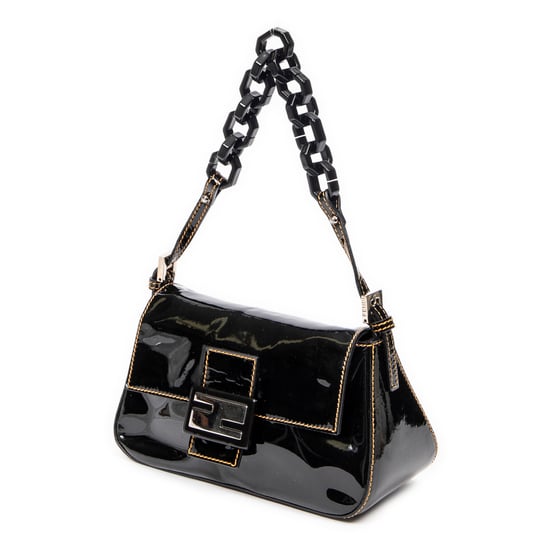 Fendi Mini Baguette en Black Cuero de ternero - Image 2