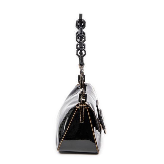 Fendi Mini Baguette en Black Cuero de ternero - Image 4