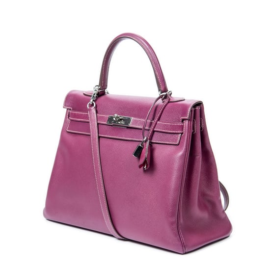 Hermès Kelly Retourne Candy 35 en Tosca Cuero de ternero - Image 2