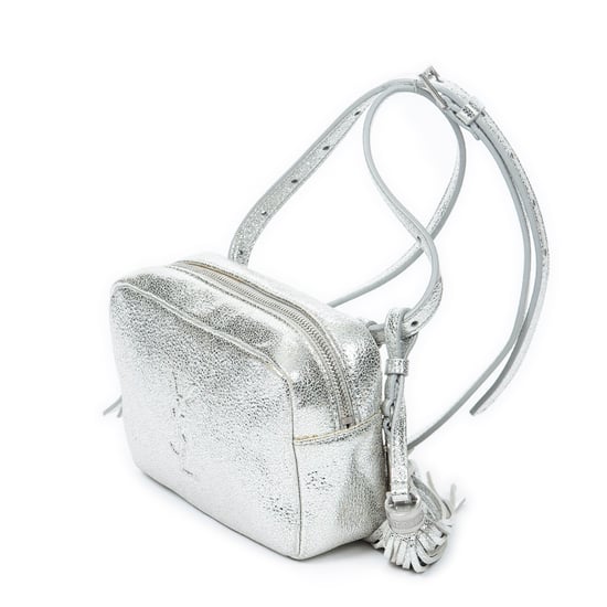 Yves Saint Laurent Lou Belt Bag  en Silver Cuero de ternero - Image 2