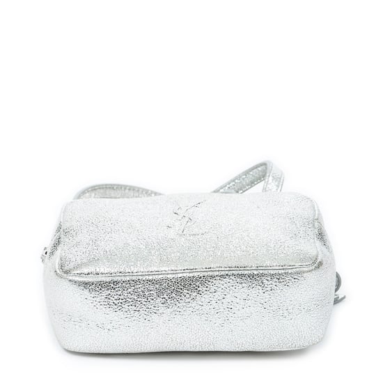 Yves Saint Laurent Lou Belt Bag  en Silver Cuero de ternero - Image 6