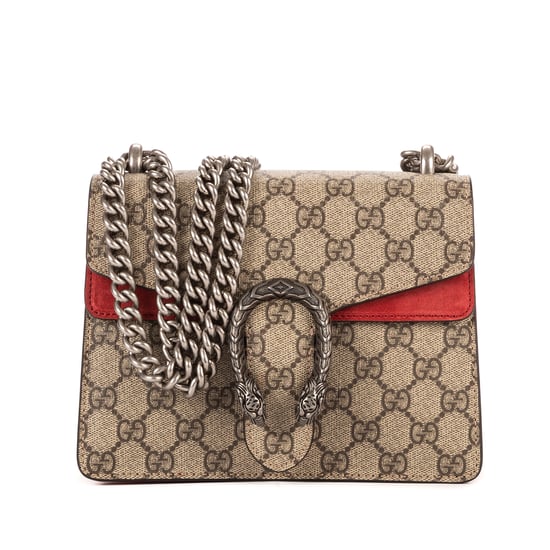 Gucci Dionysus Mini en Beige/Rojo Lienzo recubierto - Image 1