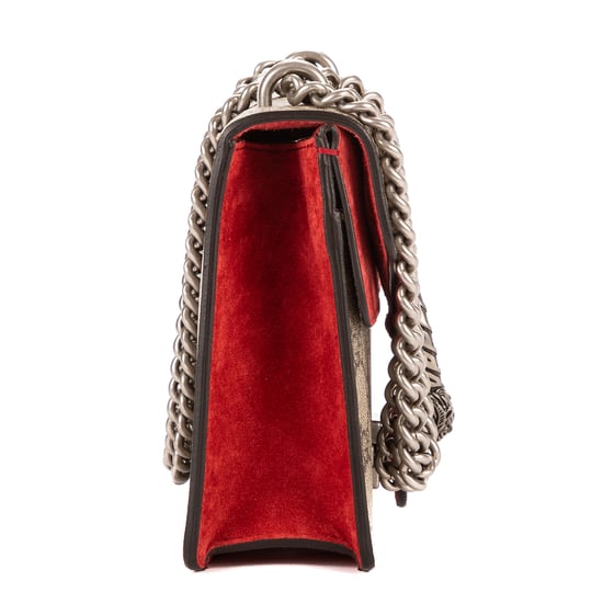 Gucci Dionysus Mini en Beige/Rojo Lienzo recubierto - Image 5