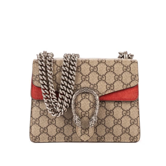 Gucci Dionysus Mini en Beige/Rojo Lienzo recubierto - Image 1
