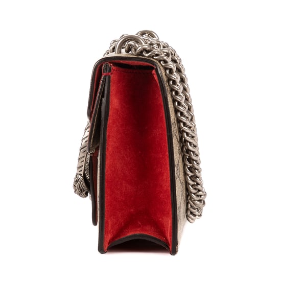 Gucci Dionysus Mini en Beige/Rojo Lienzo recubierto - Image 3