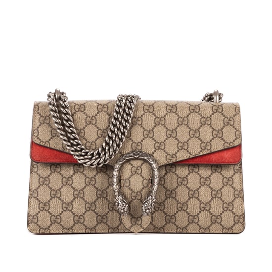 Gucci Dionysus Small en Beige/Rojo Lienzo recubierto - Image 1