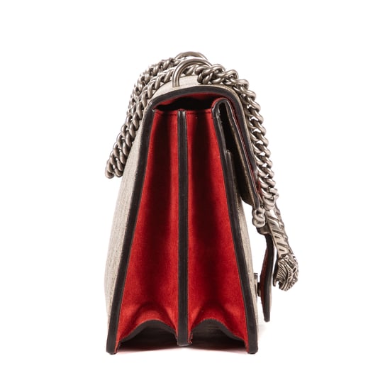 Gucci Dionysus Small en Beige/Rojo Lienzo recubierto - Image 5