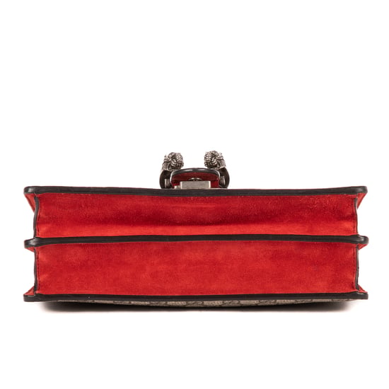 Gucci Dionysus Small en Beige/Rojo Lienzo recubierto - Image 6