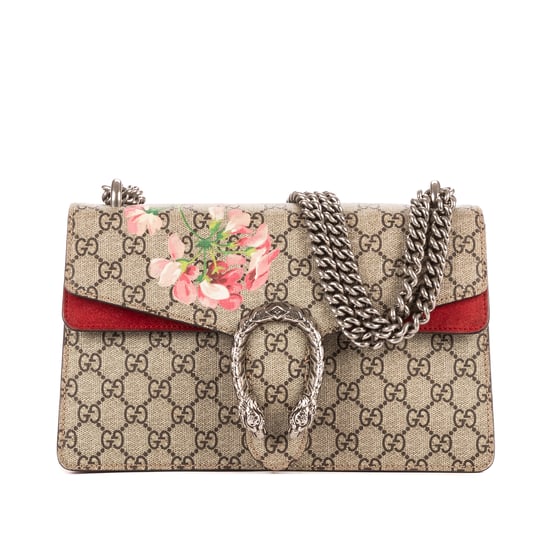 Gucci Blooms Dionysus Small en Beige/Borgoña Lienzo recubierto - Image 1