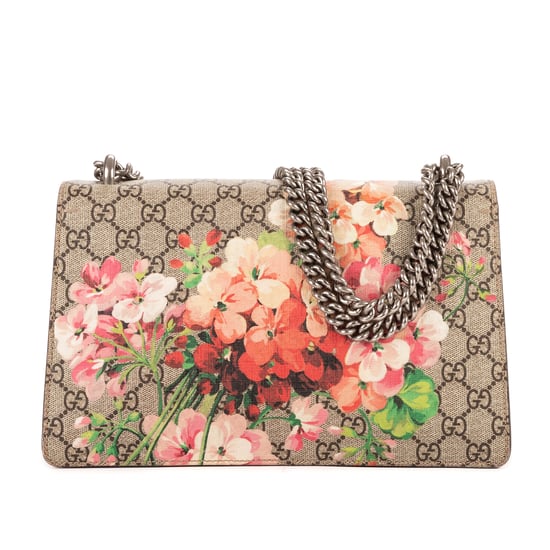 Gucci Blooms Dionysus Small en Beige/Borgoña Lienzo recubierto - Image 4
