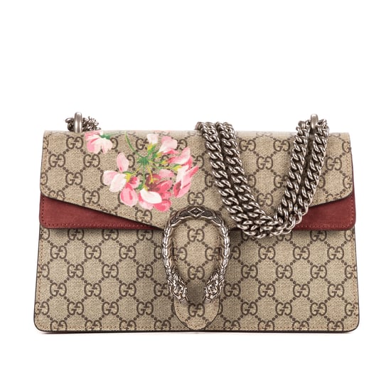 Gucci Blooms Dionysus Small en Beige/Borgoña Lienzo recubierto - Image 1