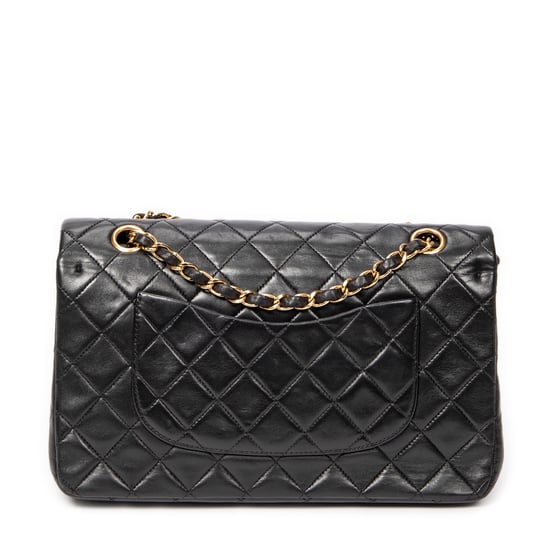 Chanel Classic Double Flap 26 en Black Cuero de ternero - Image 5