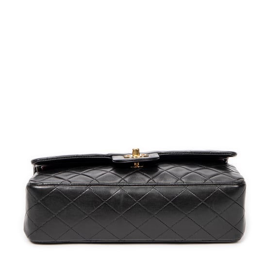 Chanel Classic Double Flap 26 en Black Cuero de ternero - Image 6