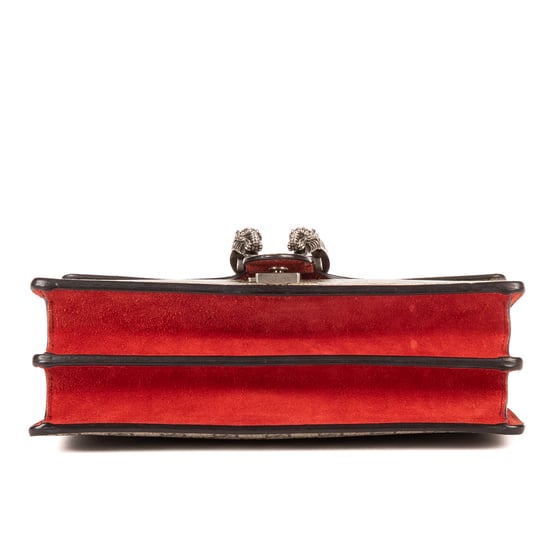 Gucci Dionysus Small en Beige/Rojo Lienzo recubierto - Image 6