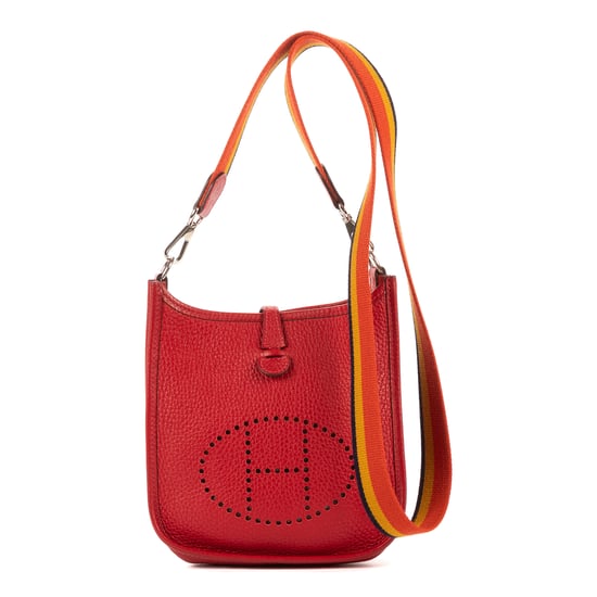 Hermès Evelyne Mini en Red Cuero de ternero - Image 1