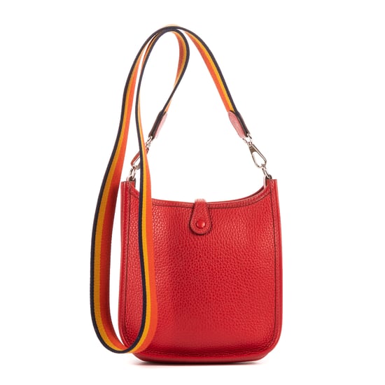 Hermès Evelyne Mini en Red Cuero de ternero - Image 4
