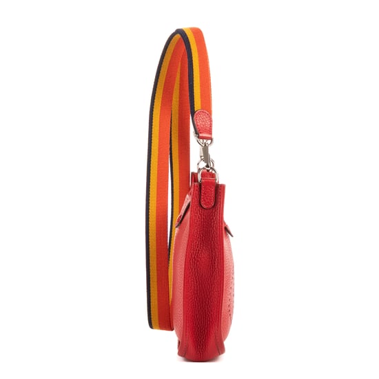 Hermès Evelyne Mini en Red Cuero de ternero - Image 5