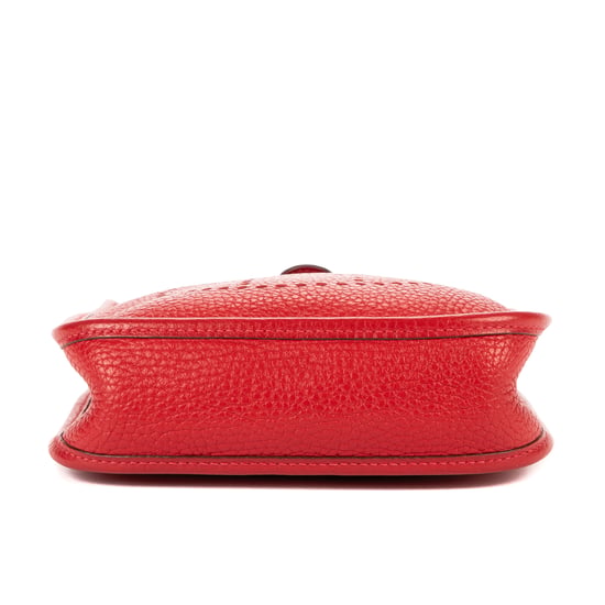 Hermès Evelyne Mini en Red Cuero de ternero - Image 6