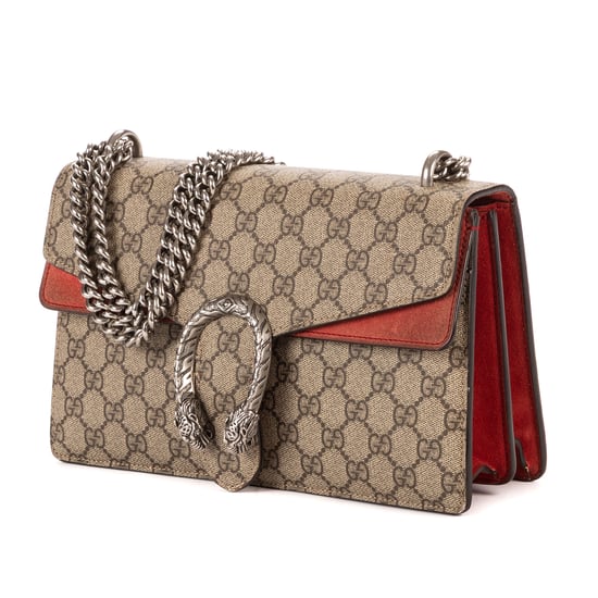 Gucci Dionysus Small en Beige/Rojo Lienzo recubierto - Image 2