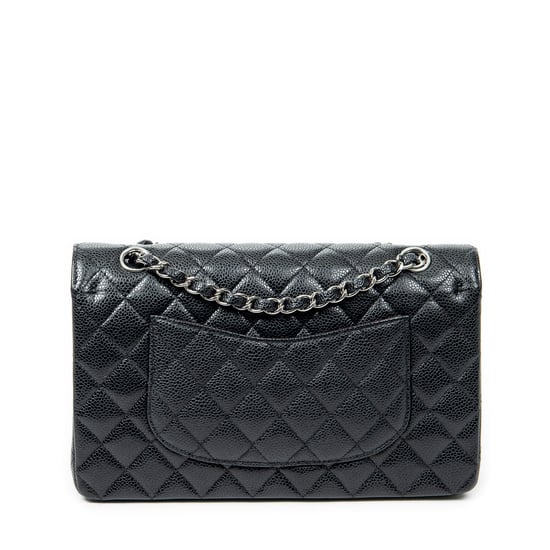 Chanel Classic Double Flap 26 en Black Cuero de ternero - Image 5
