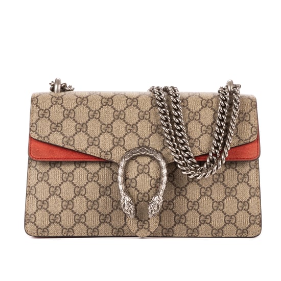Gucci Dionysus Small en Beige/Rojo Lienzo recubierto - Image 1