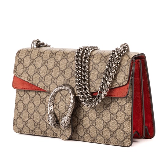 Gucci Dionysus Small en Beige/Rojo Lienzo recubierto - Image 2