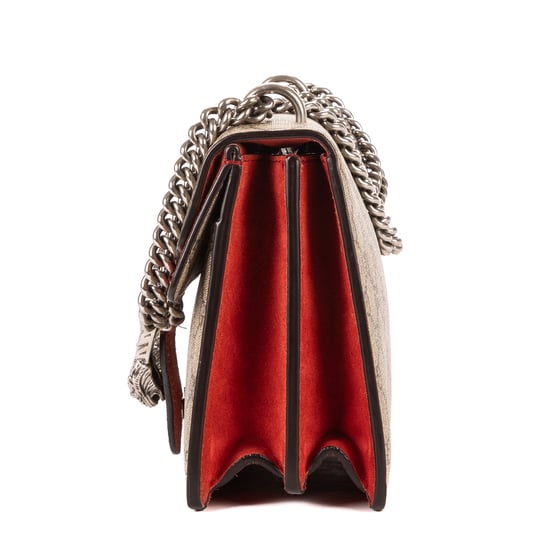 Gucci Dionysus Small en Beige/Rojo Lienzo recubierto - Image 3