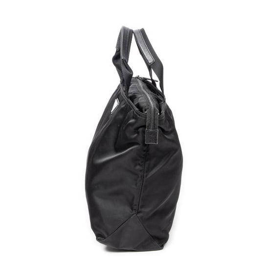 Prada Medium Square 2-Way Tote en Black Lienzo - Image 3