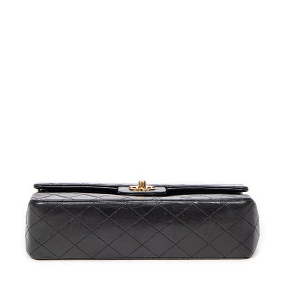 Chanel Classic Double Flap 26 en Black Cuero de ternero - Image 6