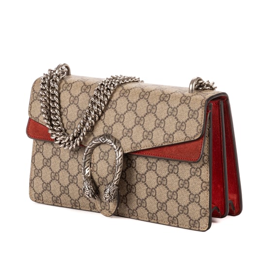 Gucci Dionysus Small en Beige/Borgoña Lienzo recubierto - Image 2