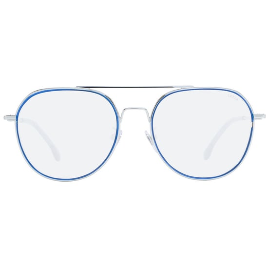 Gafas de sol aviador Vl4028 con marco plateado y azul - Image 2
