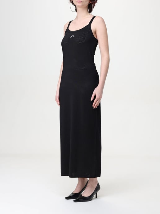 Vestido maxi sin mangas de punto de malla - Image 4